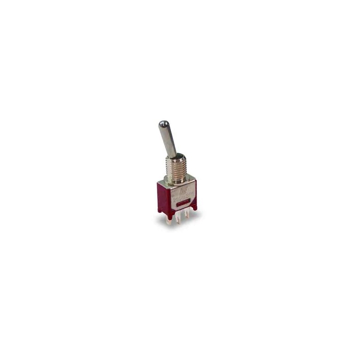 Toggle Switch - 3A, 120VAC, 28VDC, DPDT, ON-NONE-ON, SLDR