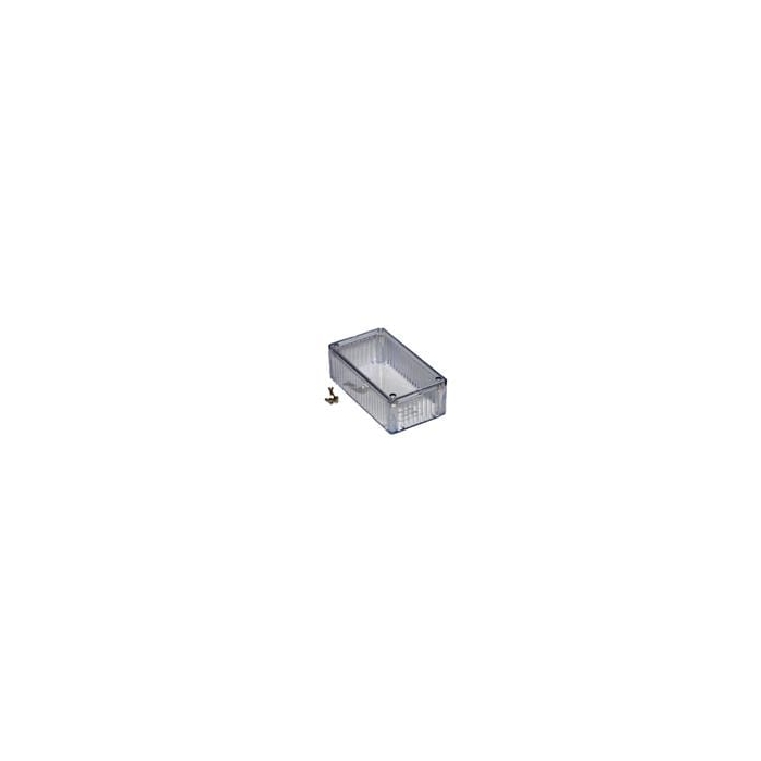 Polycarbonate Case - 4.7 x 2.6 x 1.4" Clear