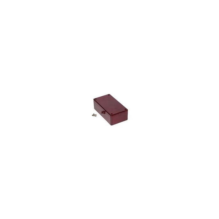 Polycarbonate Case - 1.4 x 2.6 x 4.7" Red