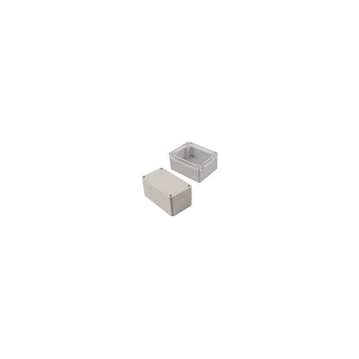 Polycarbonate Case - 8.74 x 5.75 x 2.17" Gray