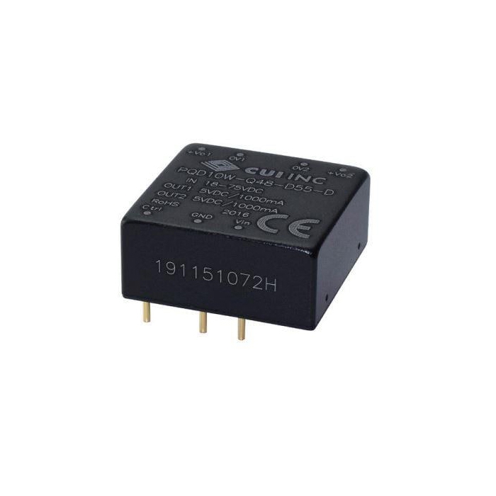 10W Dual-Output DC/DC Converter - 5/5VDC