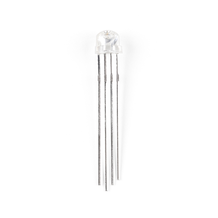 RGB LED Clear Lens Common Cathode (5mm)