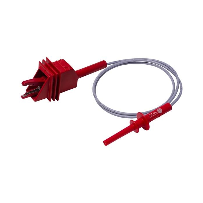 Large Alligator Clip to 4mm Long-Reach Banana Plug Test Lead - 150cm (Red)