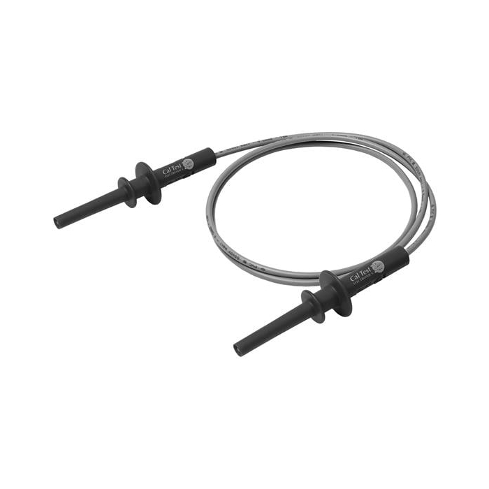 4mm Long-Reach Sheathed Banana Plug Test Lead - 150cm (Black)