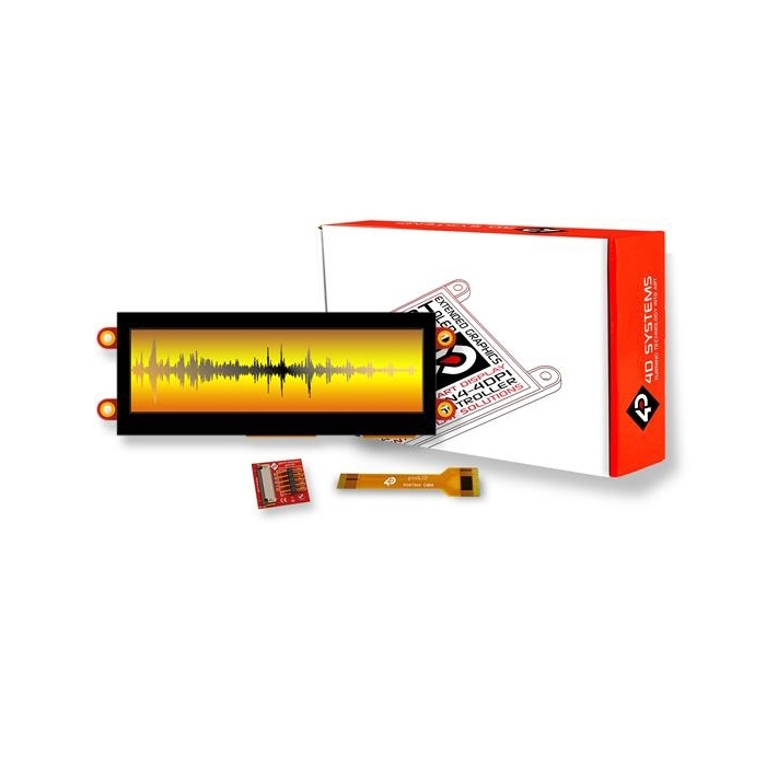 pixxILCD Smart Display Module - 3.9", Capacitive Touch