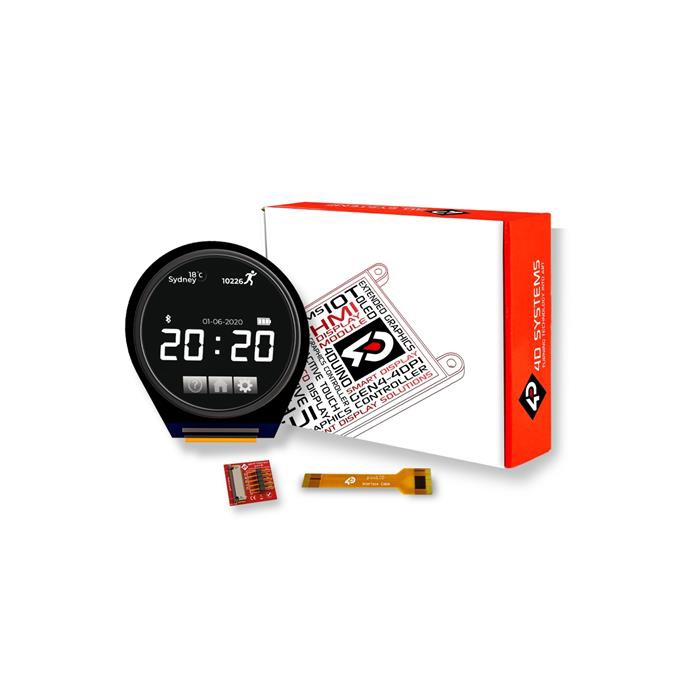 pixxILCD Smart Display Module - 1.3", Round