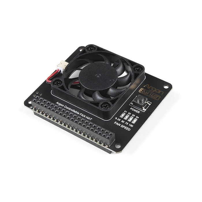 Argon40 Fan HAT for Raspberry Pi 4, 3B, and 3B+