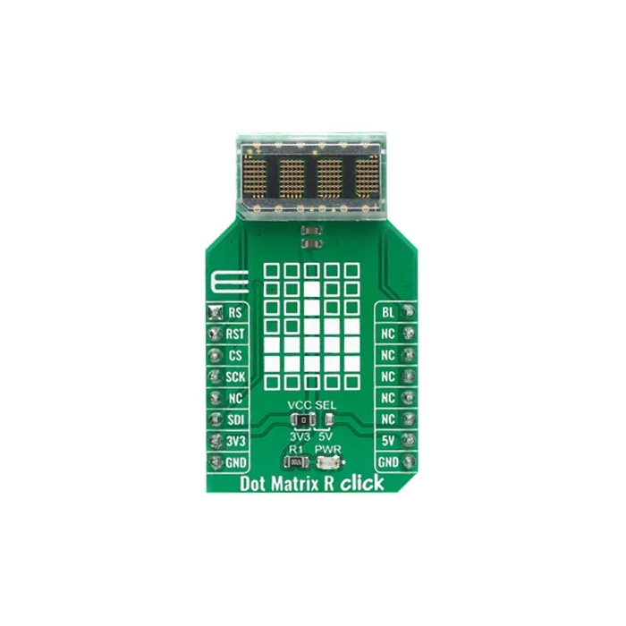 Mikroe Dot Matrix R Click