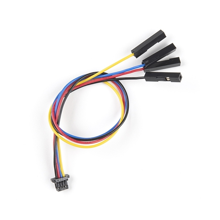 Flexible Qwiic Cable - Female Jumper (4-pin)