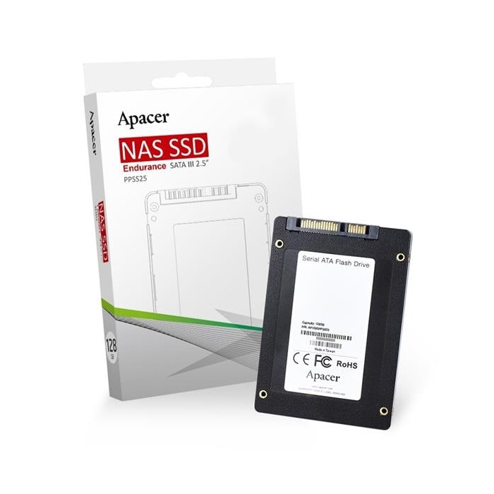 Apacer Technology Inc. 2.5” NAS Solid State Drive - 128GB