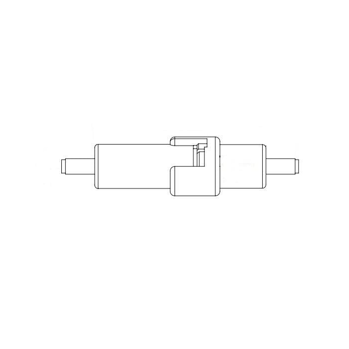 Fuse Holder 600V inline, crimp terminal, 20A rated, for 1/4 x 1-1/4 fuses