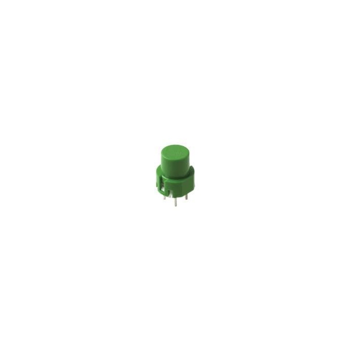 D6 SPST Momentary Key Switch - White