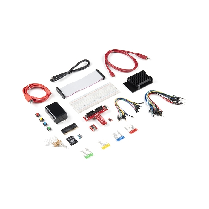 SparkFun Raspberry Pi 4 Hardware Starter Kit - Without Raspberry Pi 