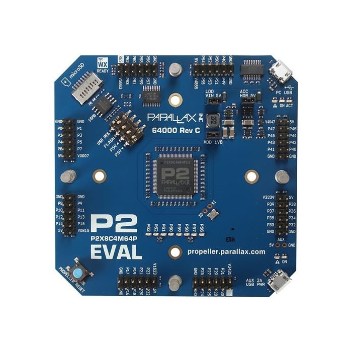 Parallax Propeller 2 Evaluation Board (Rev C)