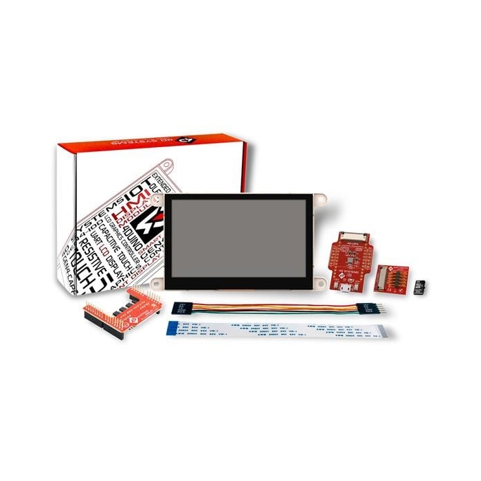 4D Systems SK-GEN4-43DCT Starter Kit w/ Arduino adaptor shield-II