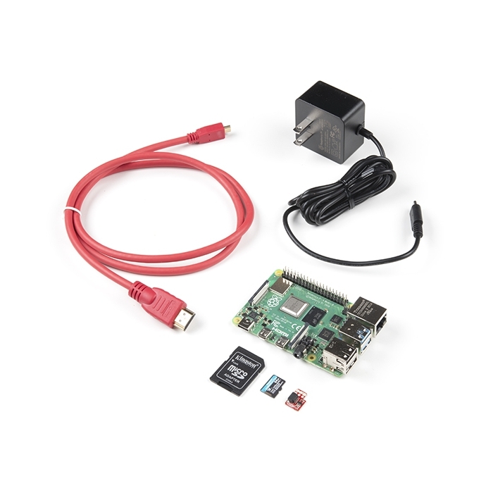 SparkFun Raspberry Pi 4 Basic Kit - 8GB