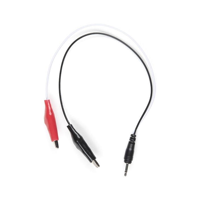 Audio Cable to Alligator Clips - 2.5mm