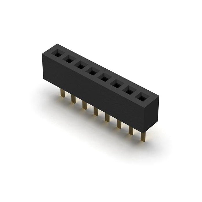 6-Pin Female Header, 1.0mm Pitch