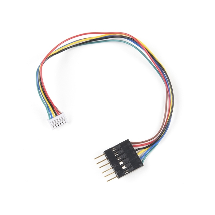 Breadboard to JST-GHR-06V Cable - 6-Pin x 1.25mm Pitch (Single Connector)