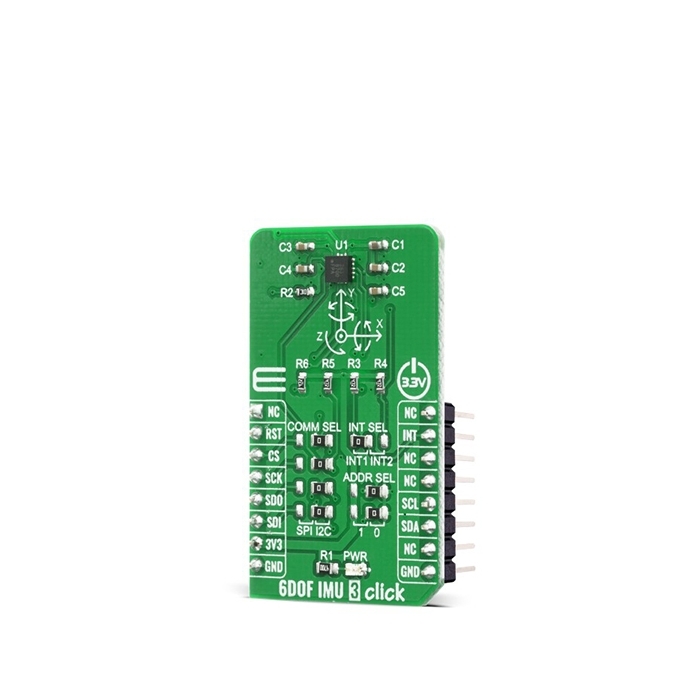 MIKROE 6 DOF IMU 3 Click