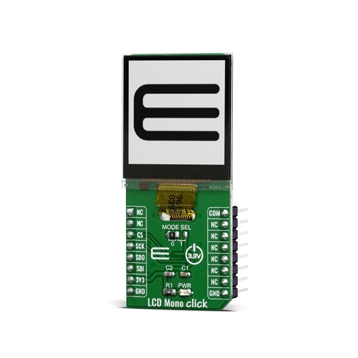 MIKROE LCD Mono Click