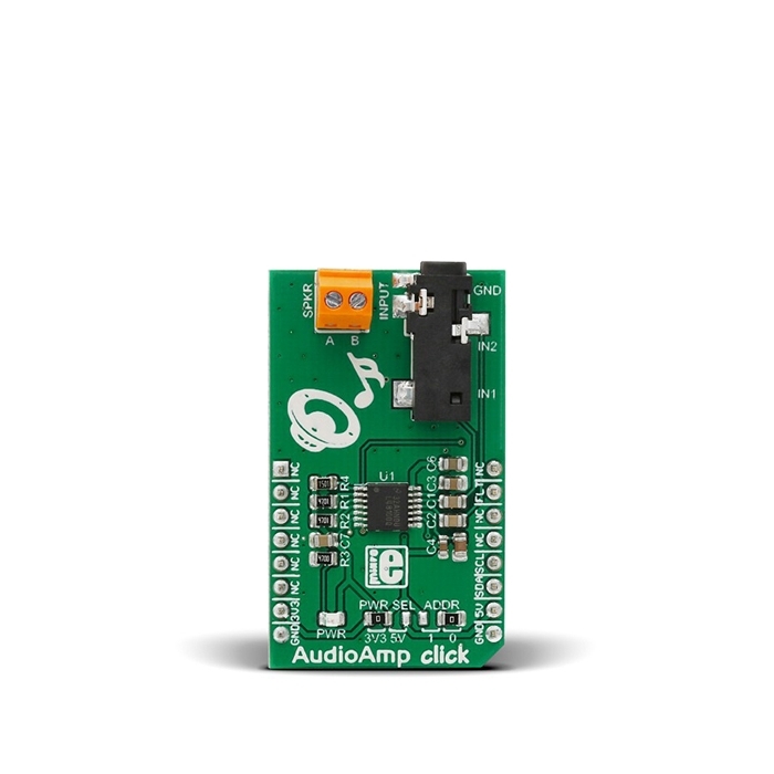 MIKROE AudioAmp Click