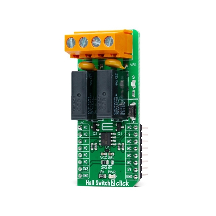 MIKROE Hall Switch 2 Click