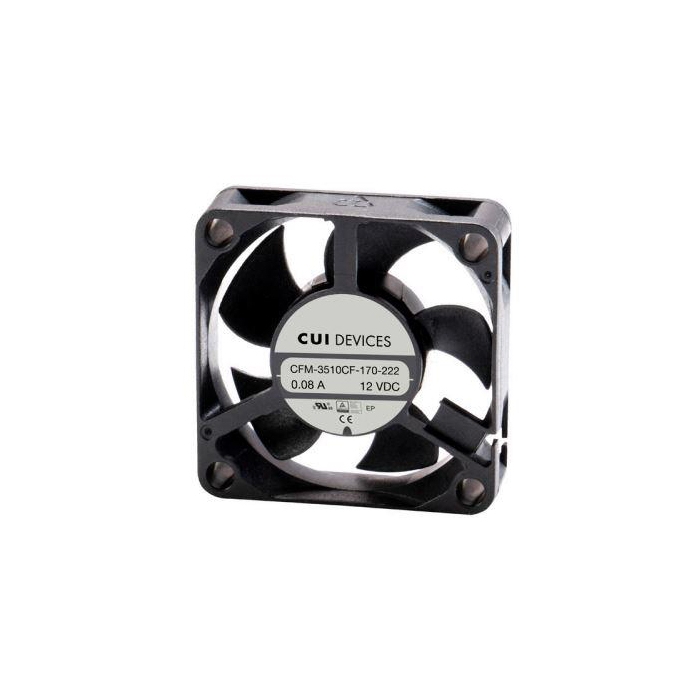 35mm x 35mm DC Axial Fan - 12 Vdc, omniCOOL, 7000 RPM