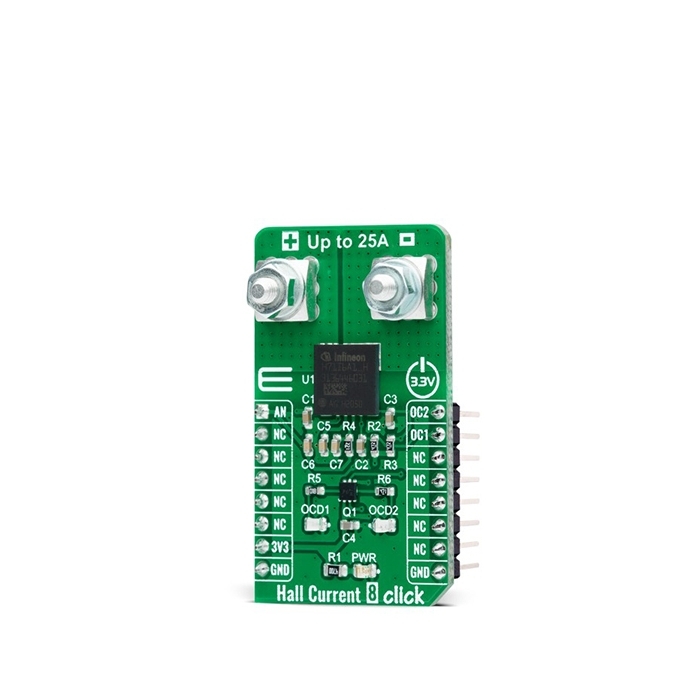 MIKROE Hall Current 8 Click - 25A