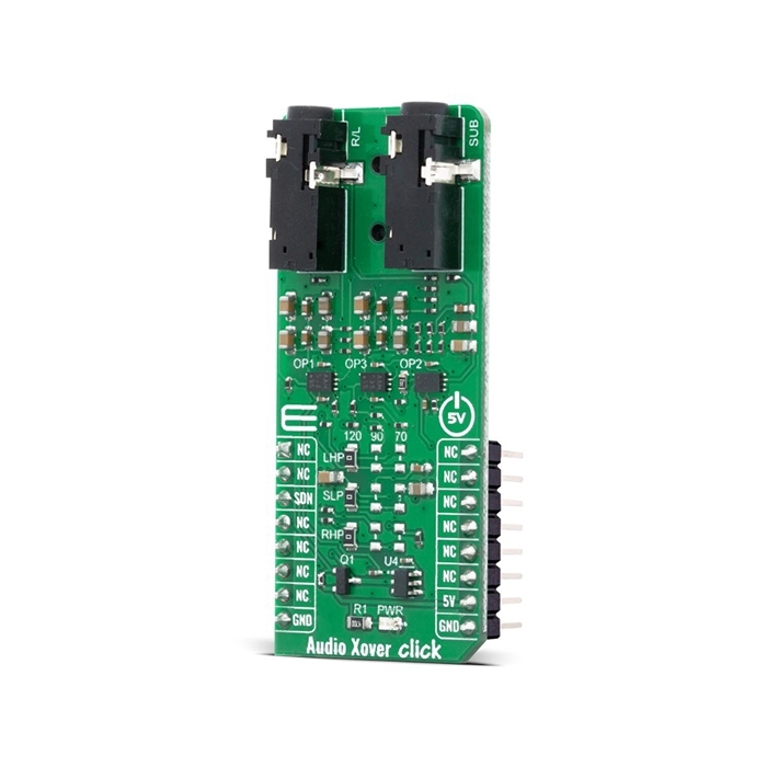 MIKROE Audio Xover Click
