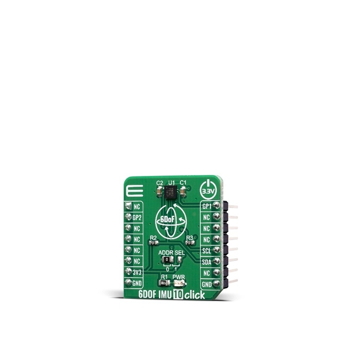 MIKROE 6DOF IMU 10 Click