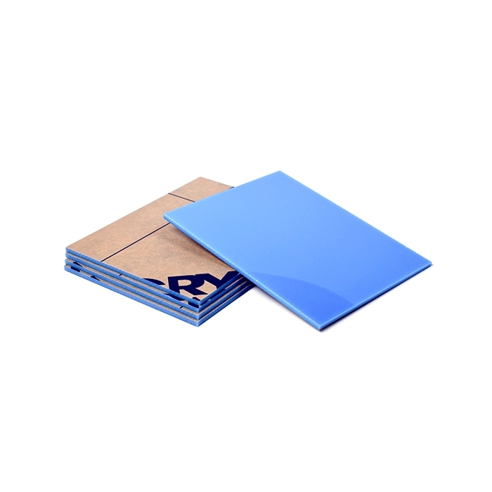 Acrylic Sheet, 3mm (Qty 5) - Light Blue