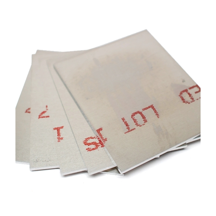 Aluminum Plate 4x5in. (Qty 5) - 1/4in. Thick