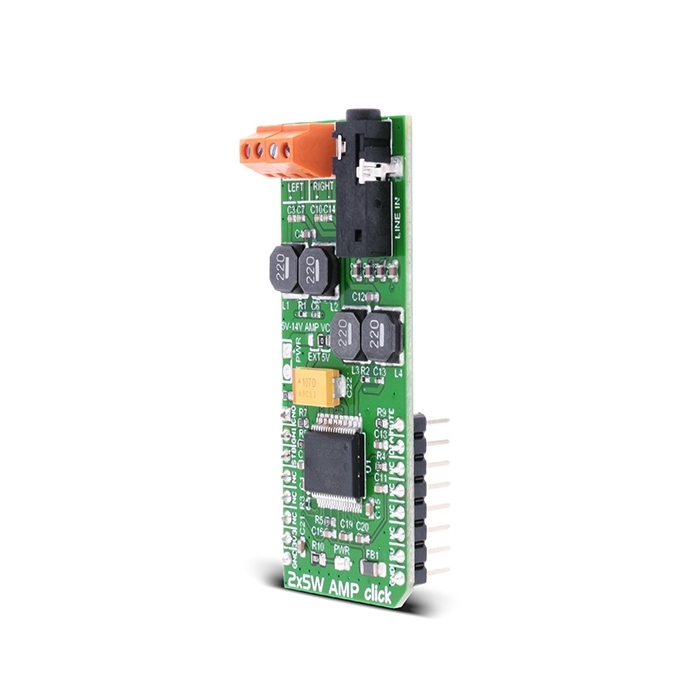 MIKROE 2x5W AMP Click