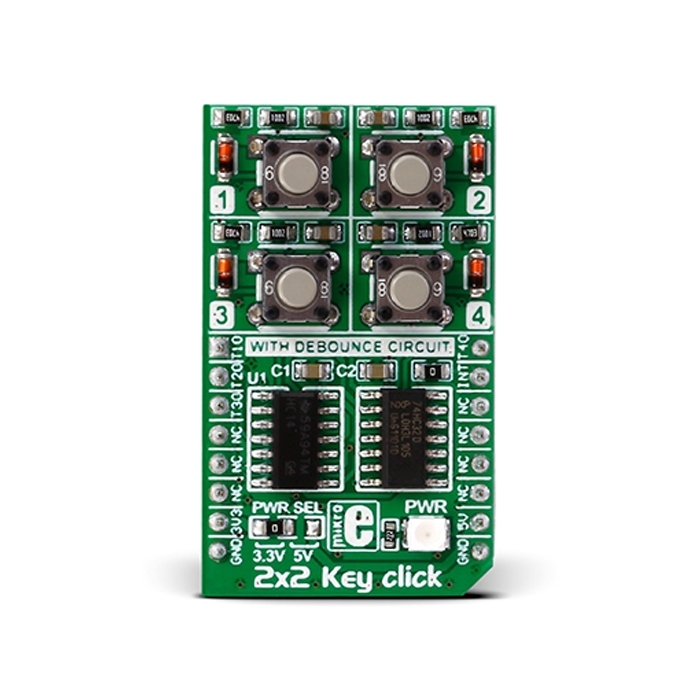 MIKROE 2x2 Key Click