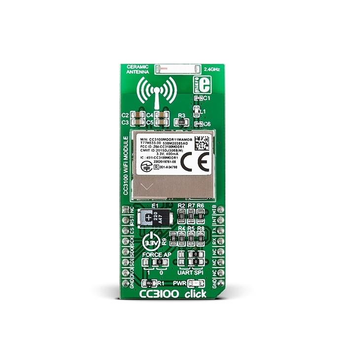 MIKROE CC3100 Click