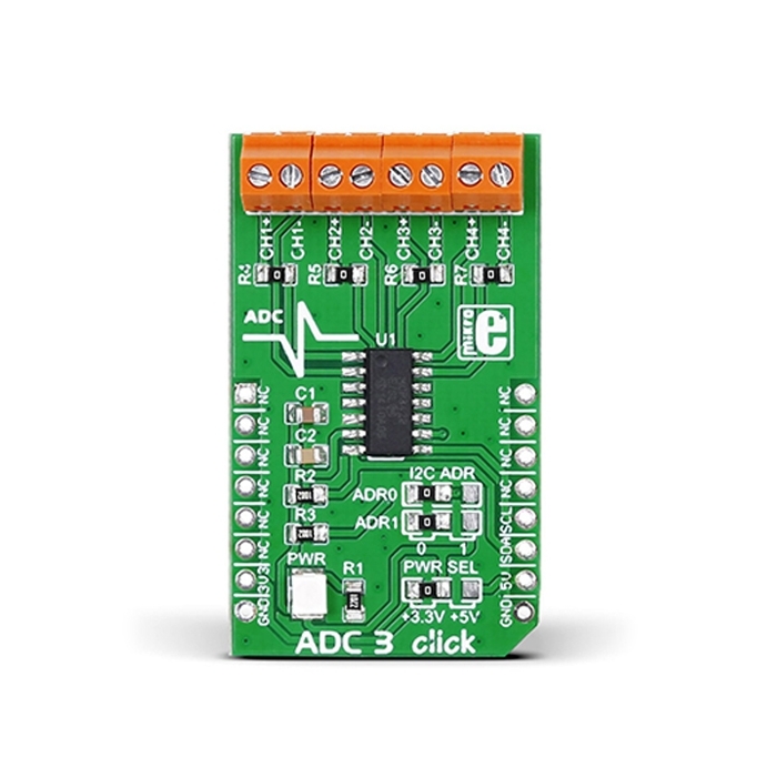 MIKROE ADC 3 Click