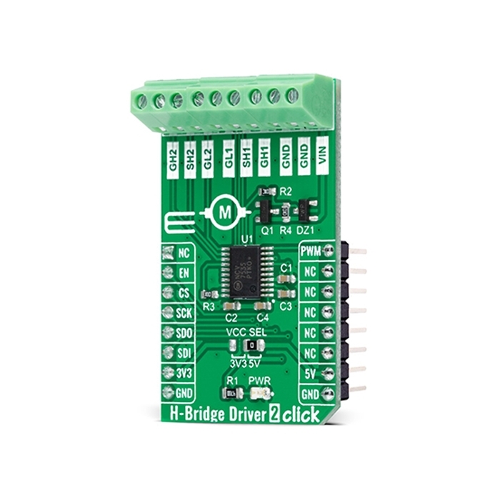 MIKROE H-Bridge Driver 2 Click