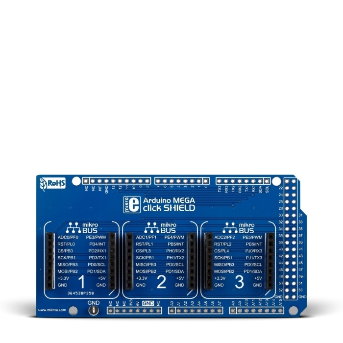 MIKROE Arduino Mega Click Shield