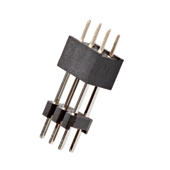 Pins (Header) and Socket, 6 pins, 2mm Spacing