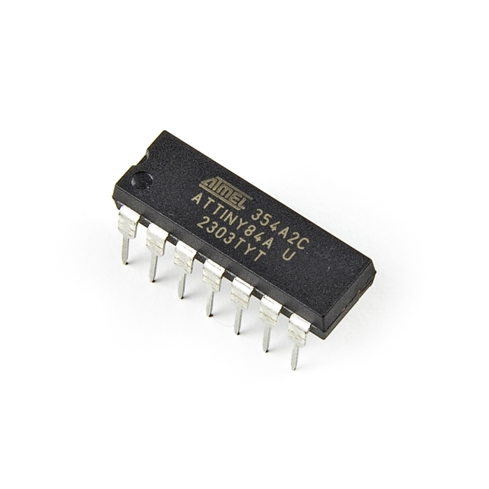 AVR®  14-Pin ATtiny Microcontroller IC - 8-Bit, 20MHz, 8KB (4K x 16) FLASH