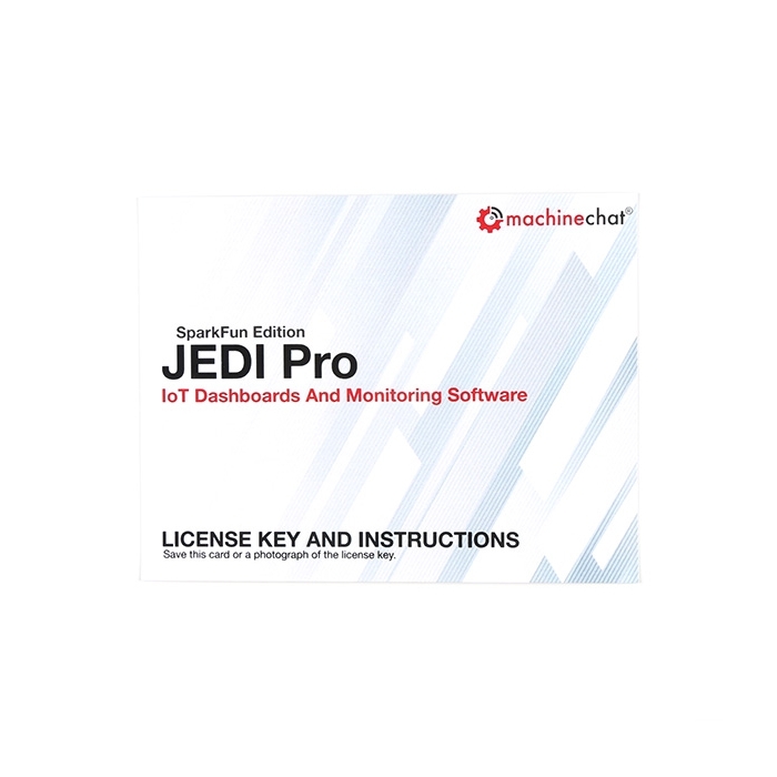 Machinechat Software License Card - JEDI Pro