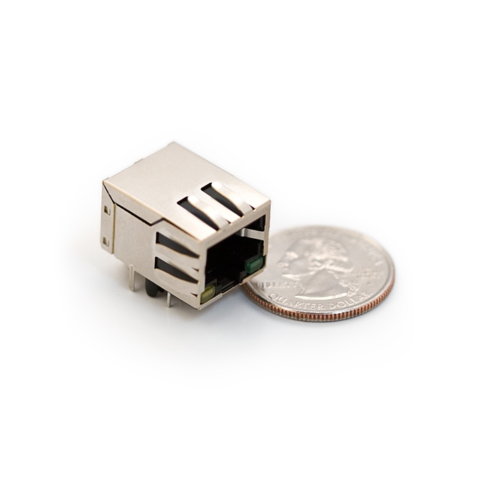 RJ45 Ethernet MagJack-Compatible