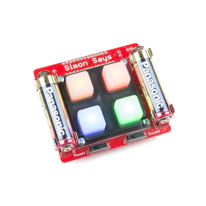 SparkFun Simon Says - Through-Hole Soldering Kit