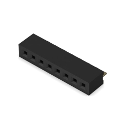 8-Pin Female Header, 1.0mm Pitch, Right Angle