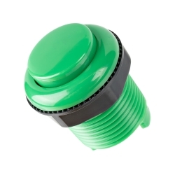 A Convex Arcade Button from an angle.