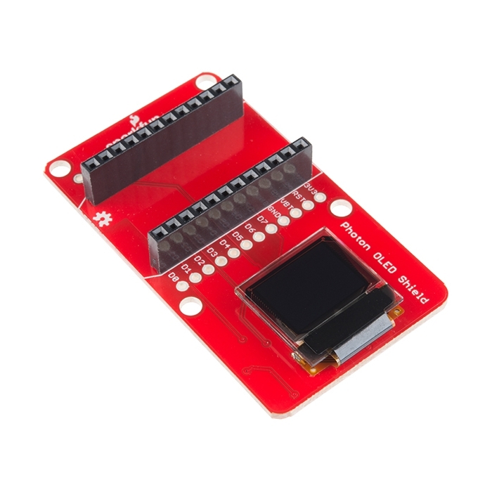 SparkFun Photon Micro OLED Shield