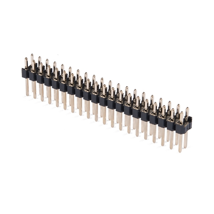 GPIO Header - Male (PTH, 0.1in., 2x20-Pin)