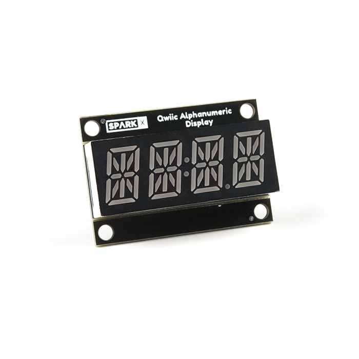 Qwiic Alphanumeric Display - Blue