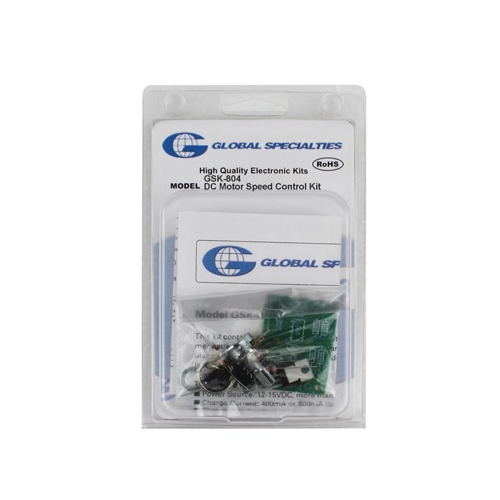 Global Specialties DC Motor Speed Control Kit